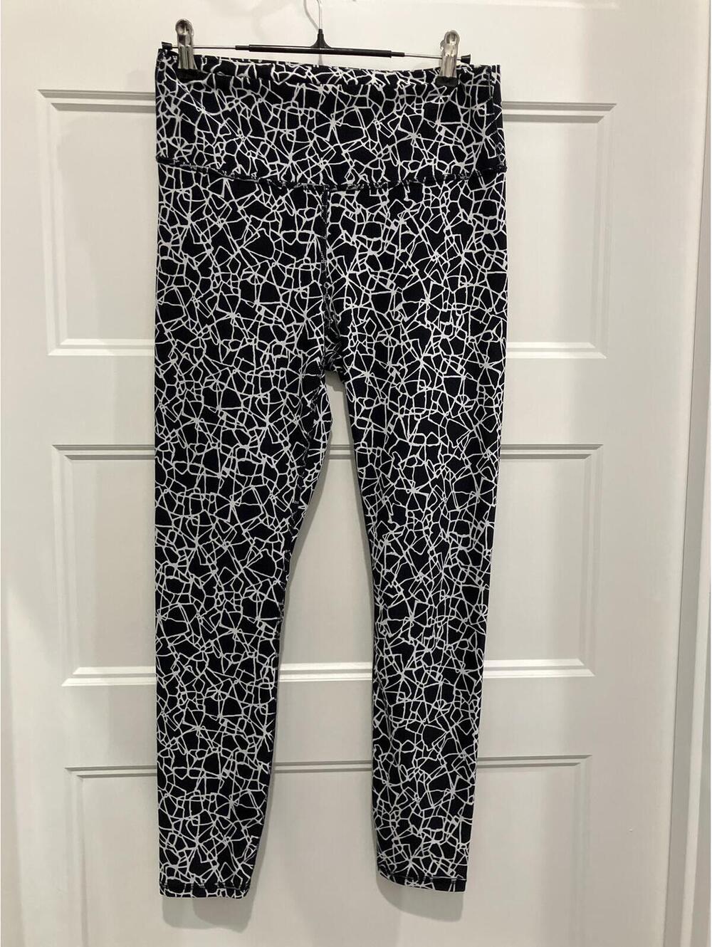 Diane von Furstenberg Black and White Abstract Print Stretch